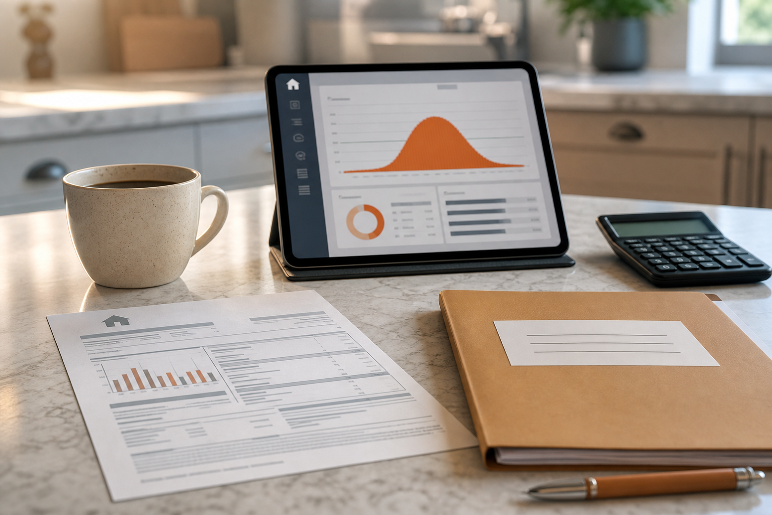 Solar proposal and utility bill planning materials
